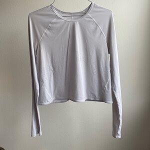 Lululemon Long sleeve t-shirt, Size 4, light gray
